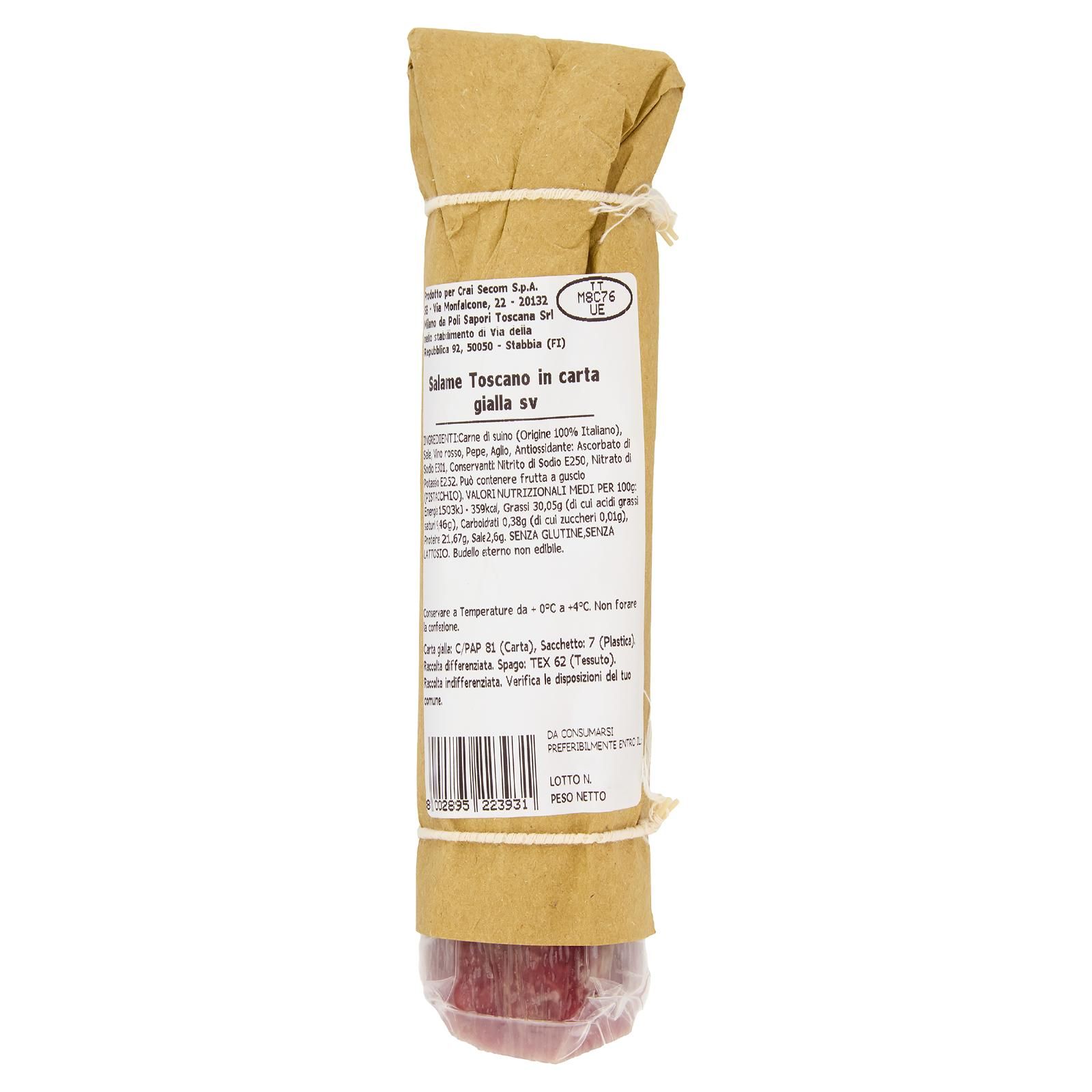 Crai Salame toscano 250 g