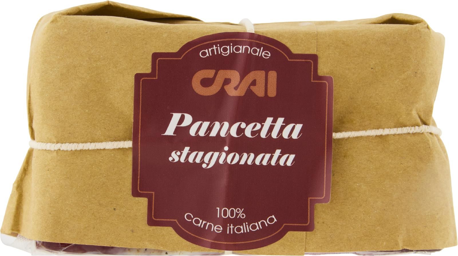 Crai Pancetta stagionata 350 g