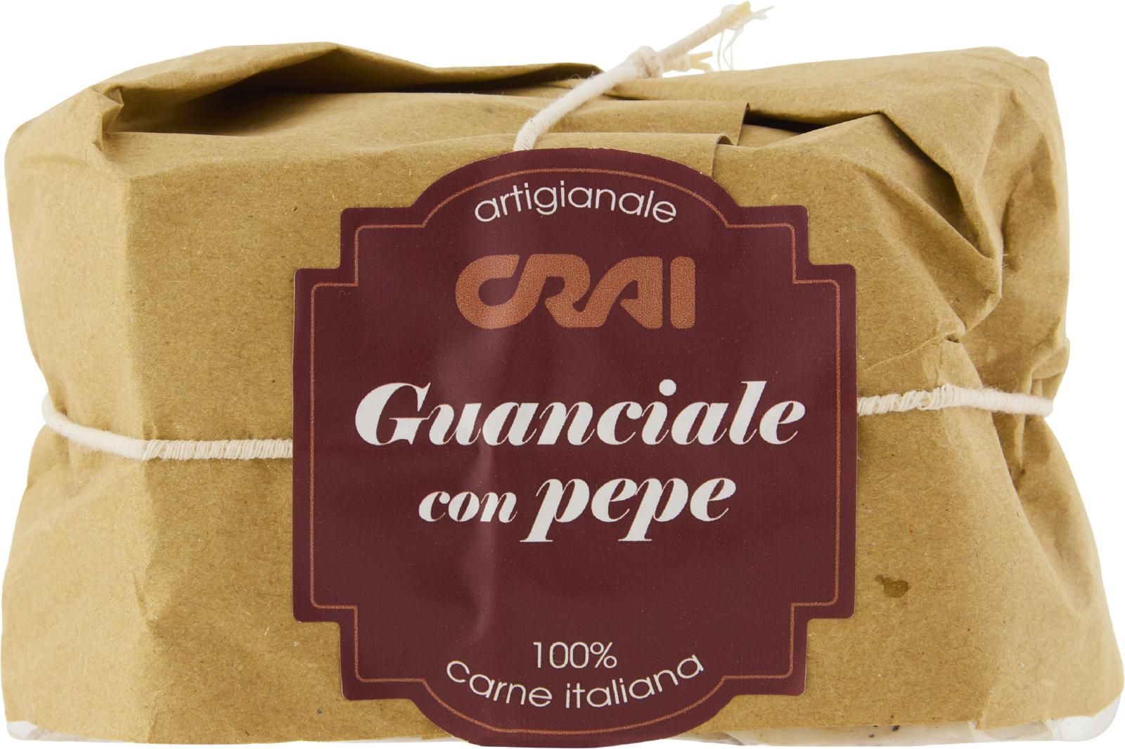 Crai Guanciale con pepe 350 g