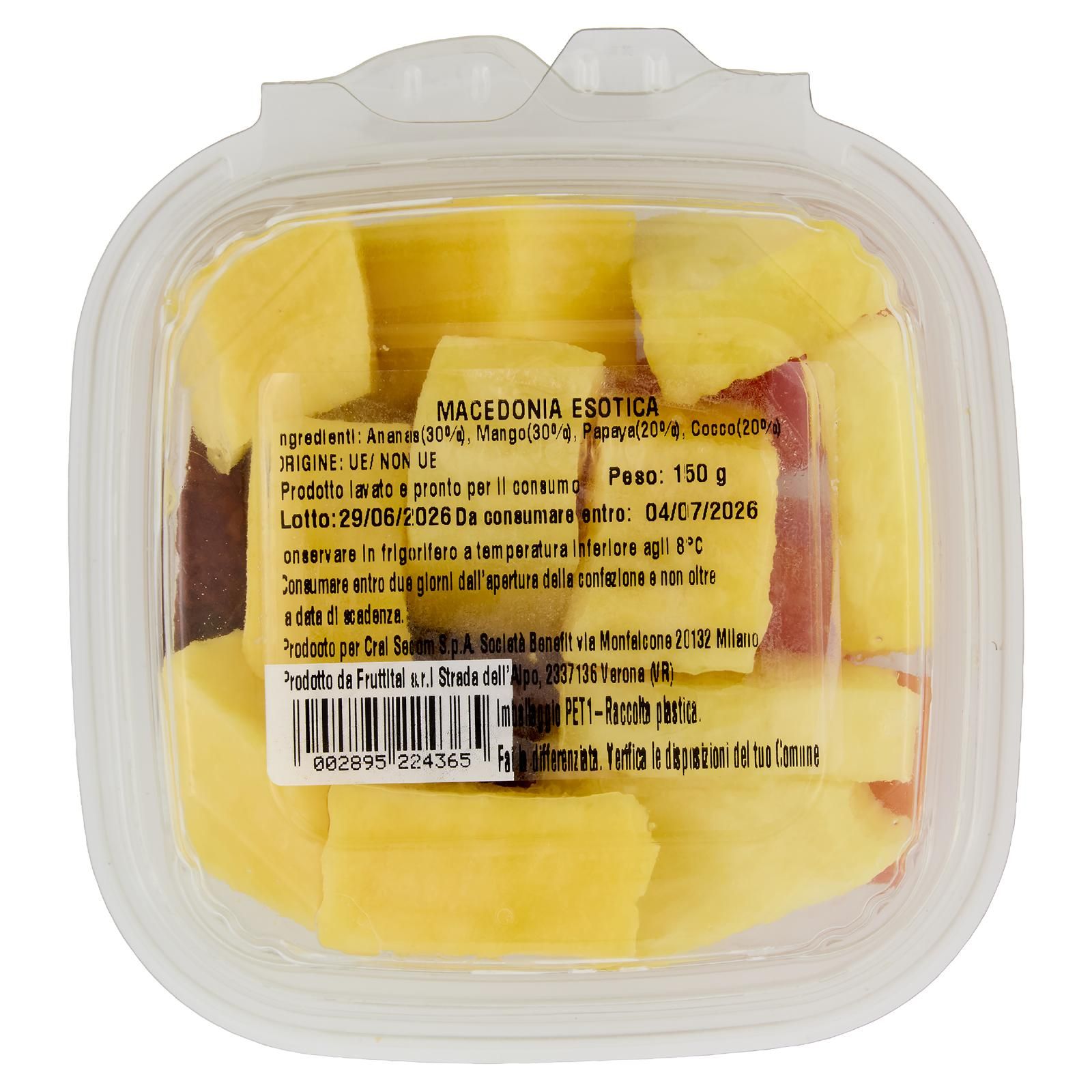 Crai frutta Macedonia esotica 150 g