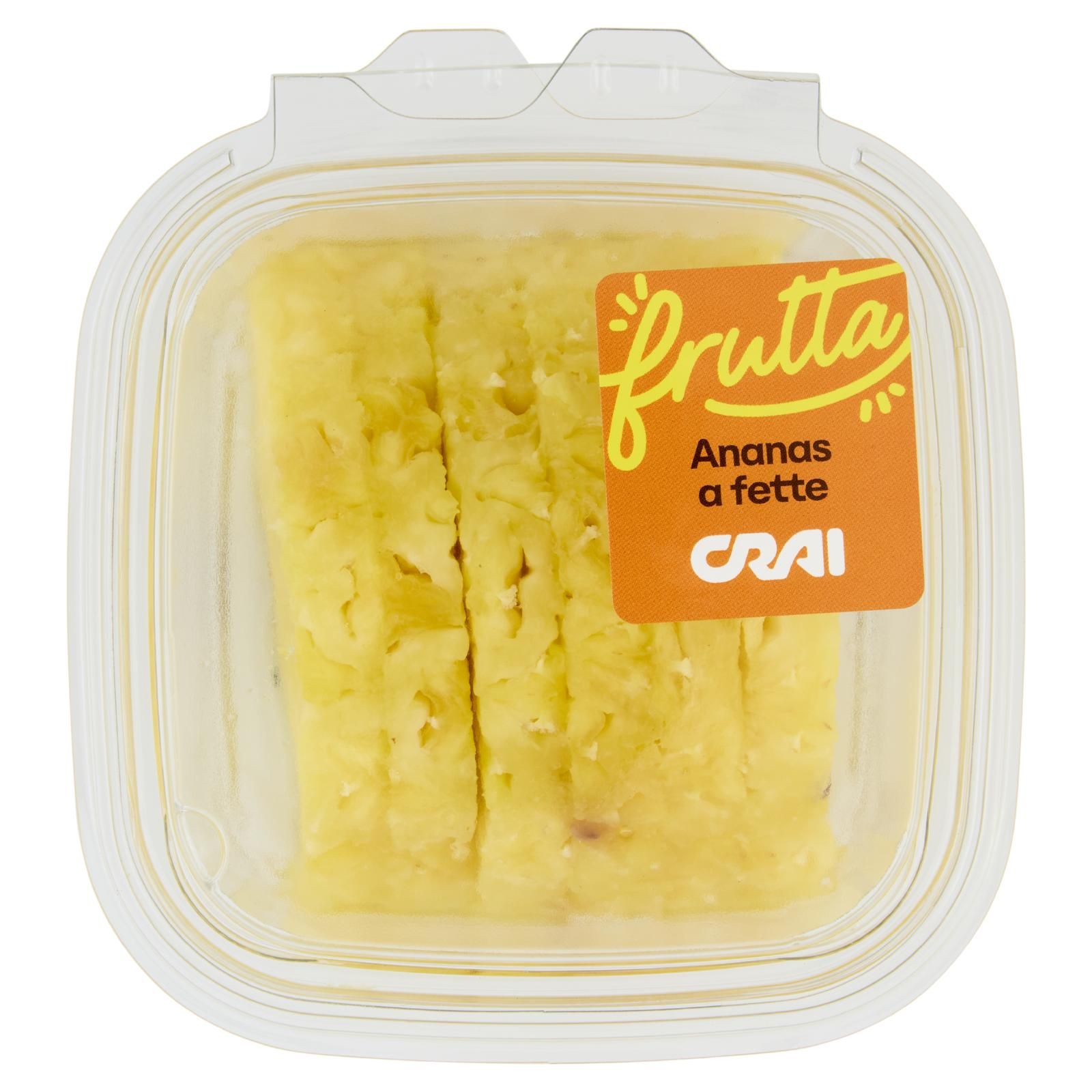 Crai frutta Ananas a fette 250 g