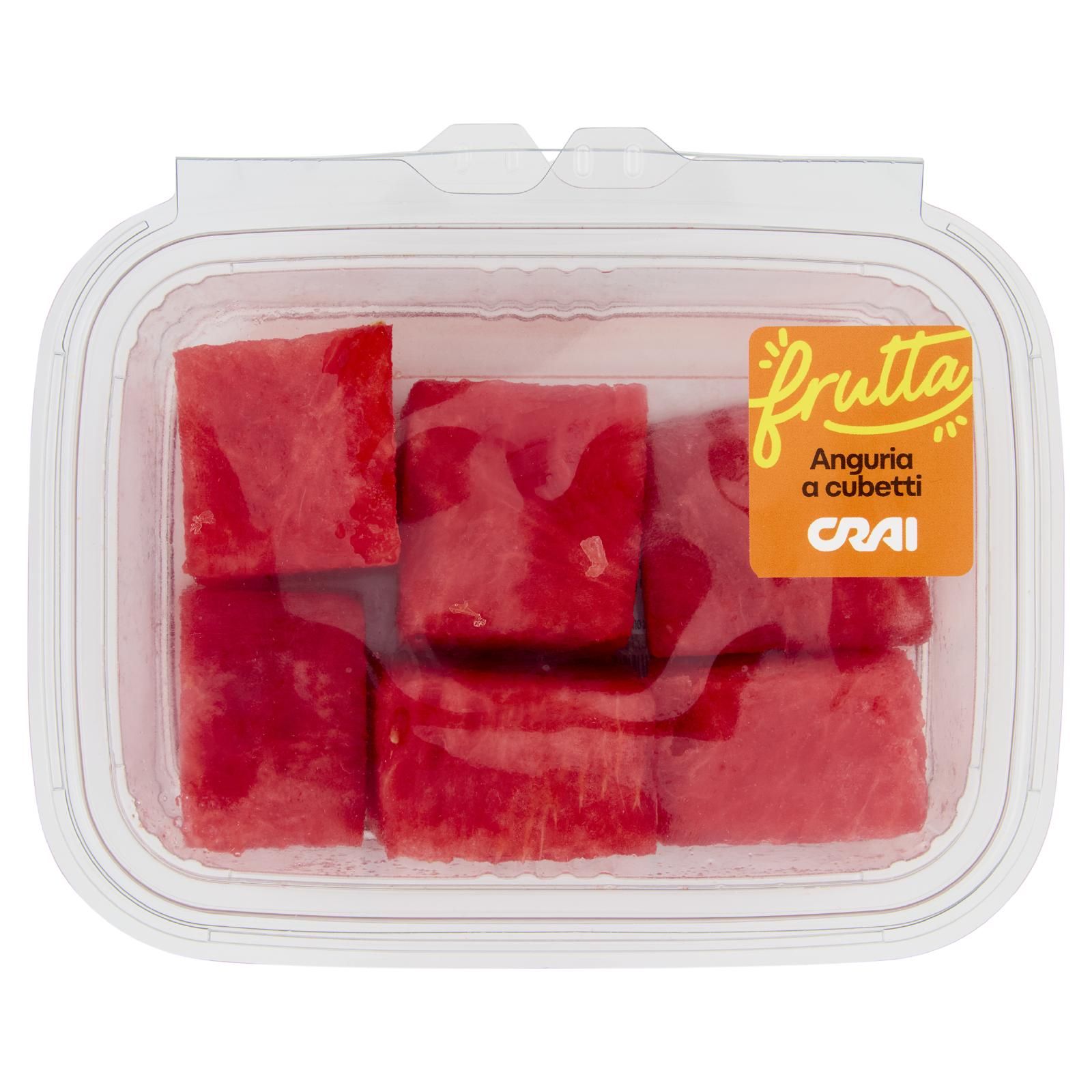 Crai frutta Anguria a cubetti 400 g