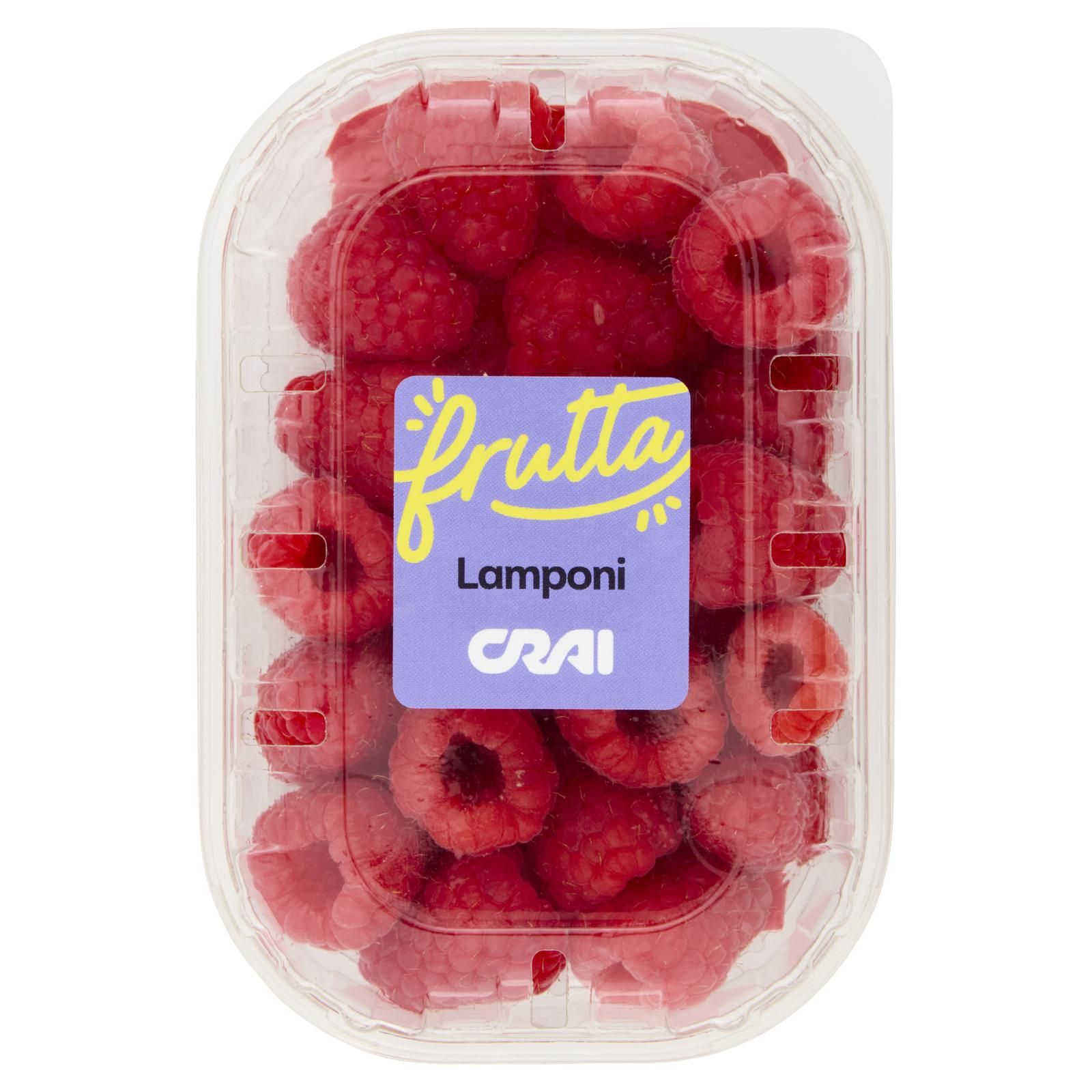 Crai frutta Lamponi 125 g