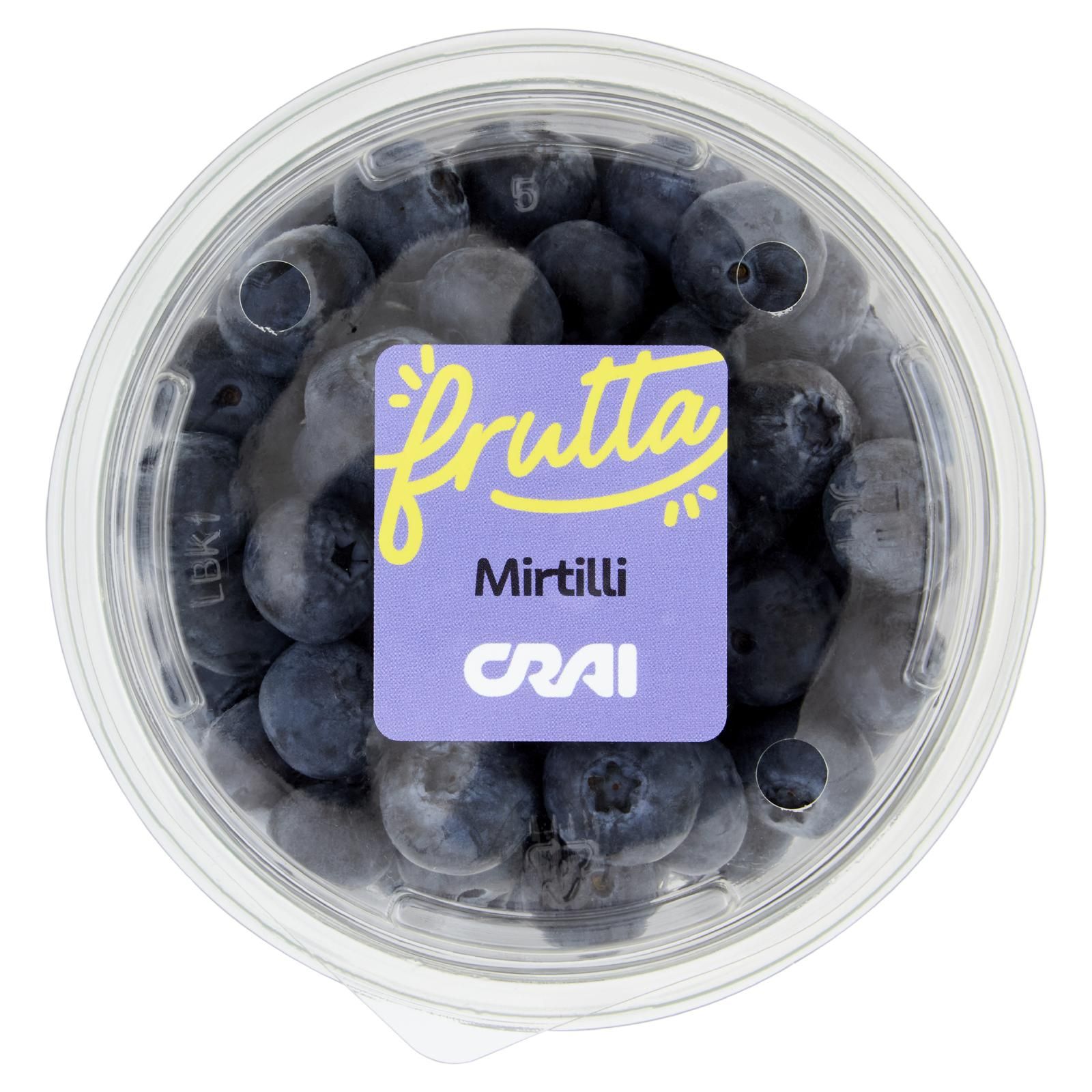 Crai frutta Mirtilli 250 g