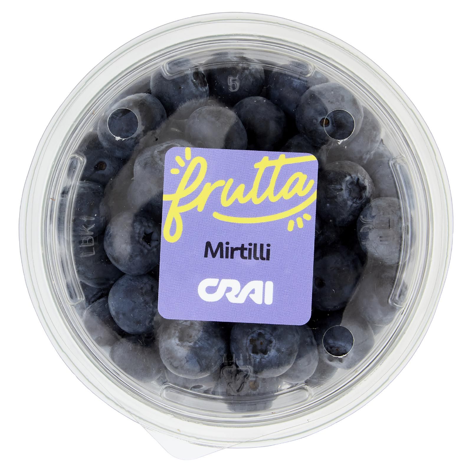 Crai frutta Mirtilli 250 g