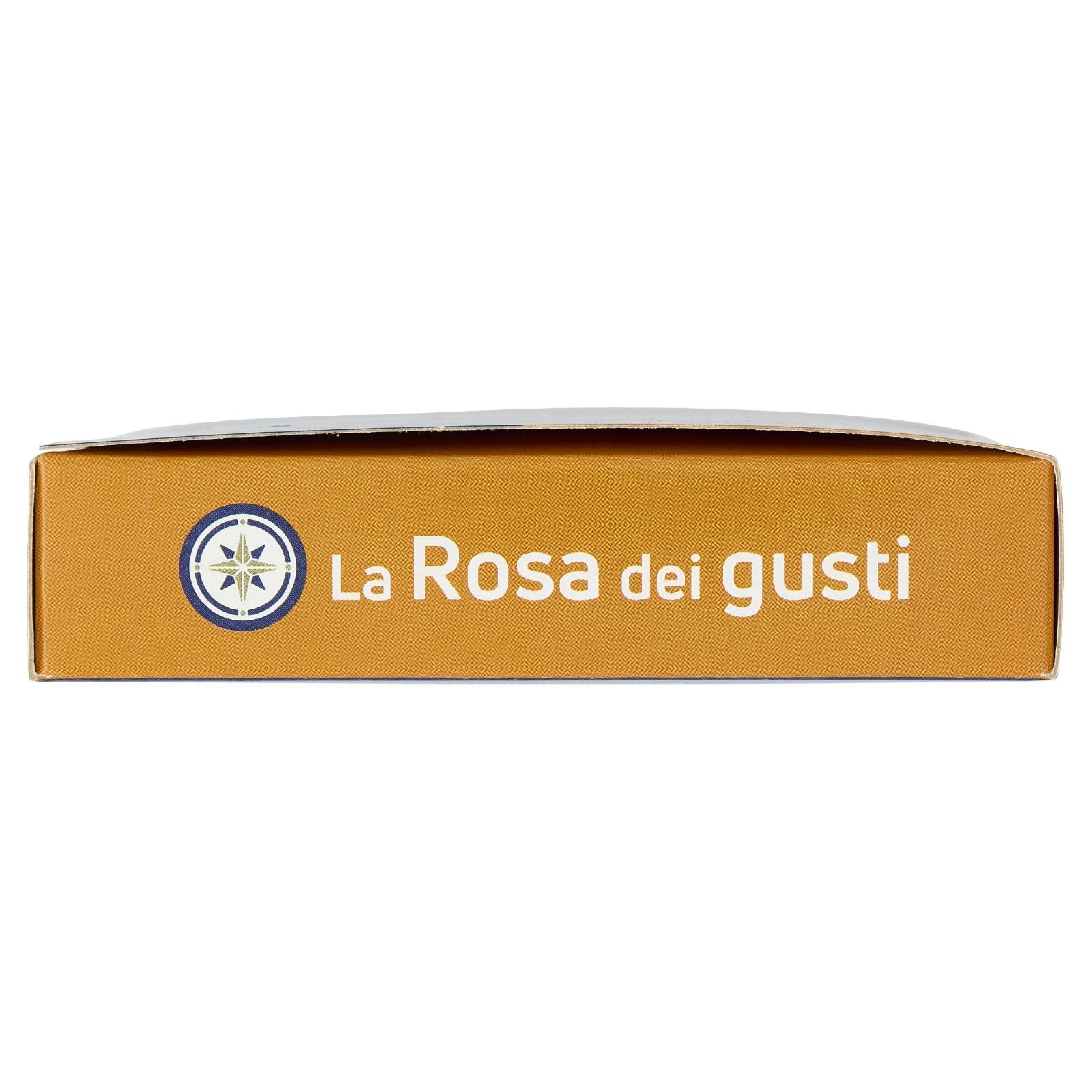 La Rosa dei gusti Le scorzette d'arancia candite ricoperte di cioccolato fondente 70% 100 g
