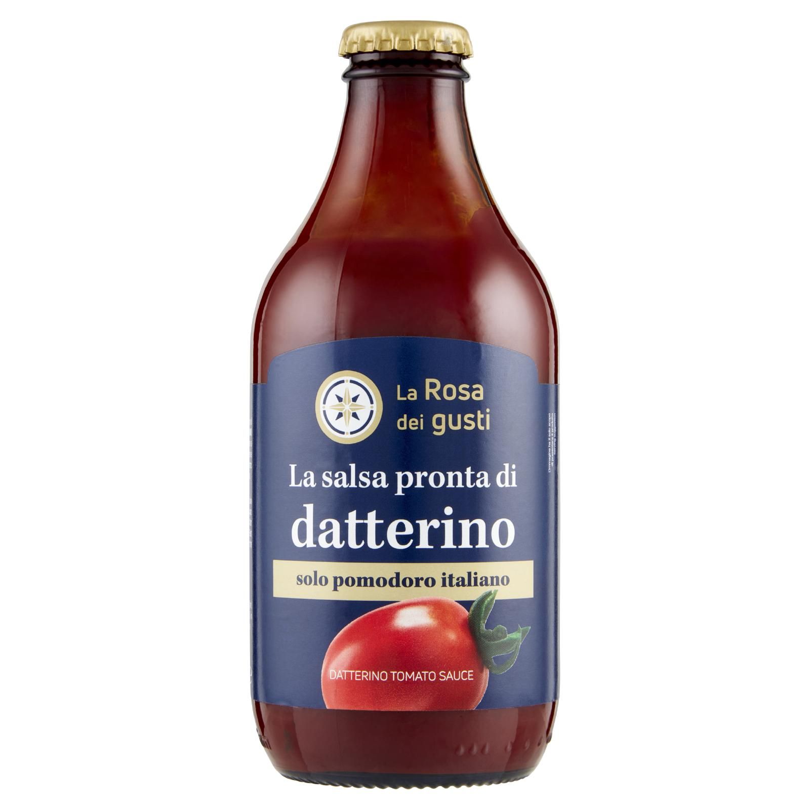 La Rosa dei gusti la salsa pronta di datterino 330 g