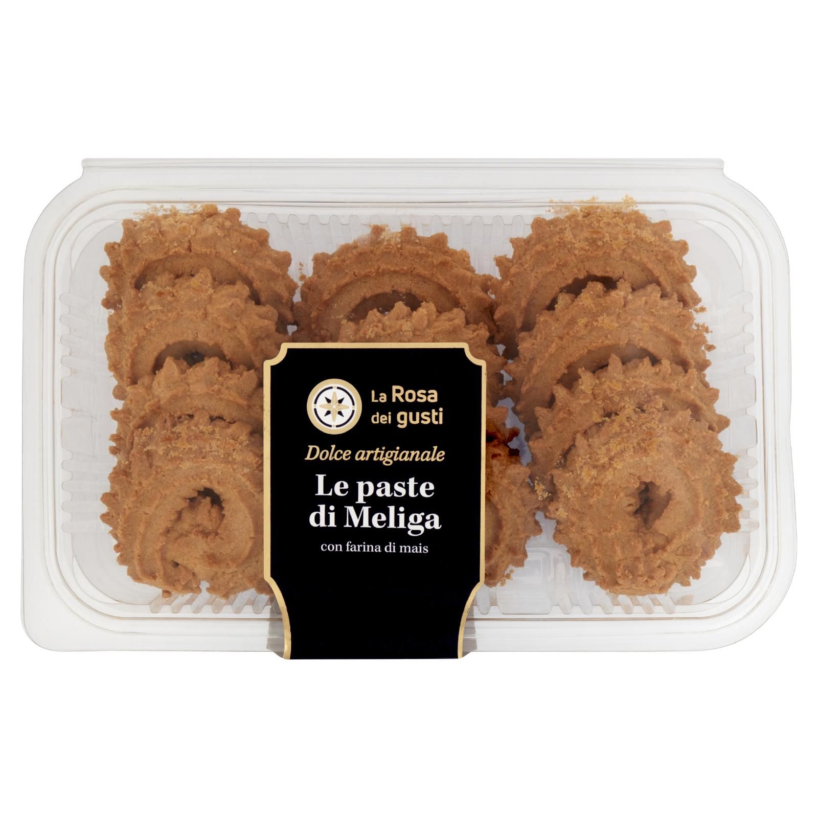 La Rosa dei gusti le paste di Meliga 200 g