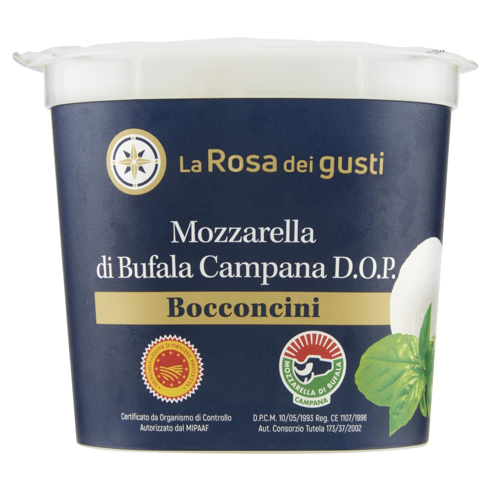 La Rosa dei gusti Mozzarella di Bufala Campana D.O.P. Bocconcini 200 g