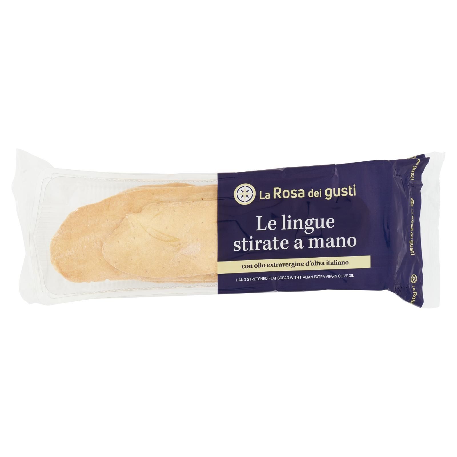 La Rosa dei gusti le lingue stirate a mano 150 g