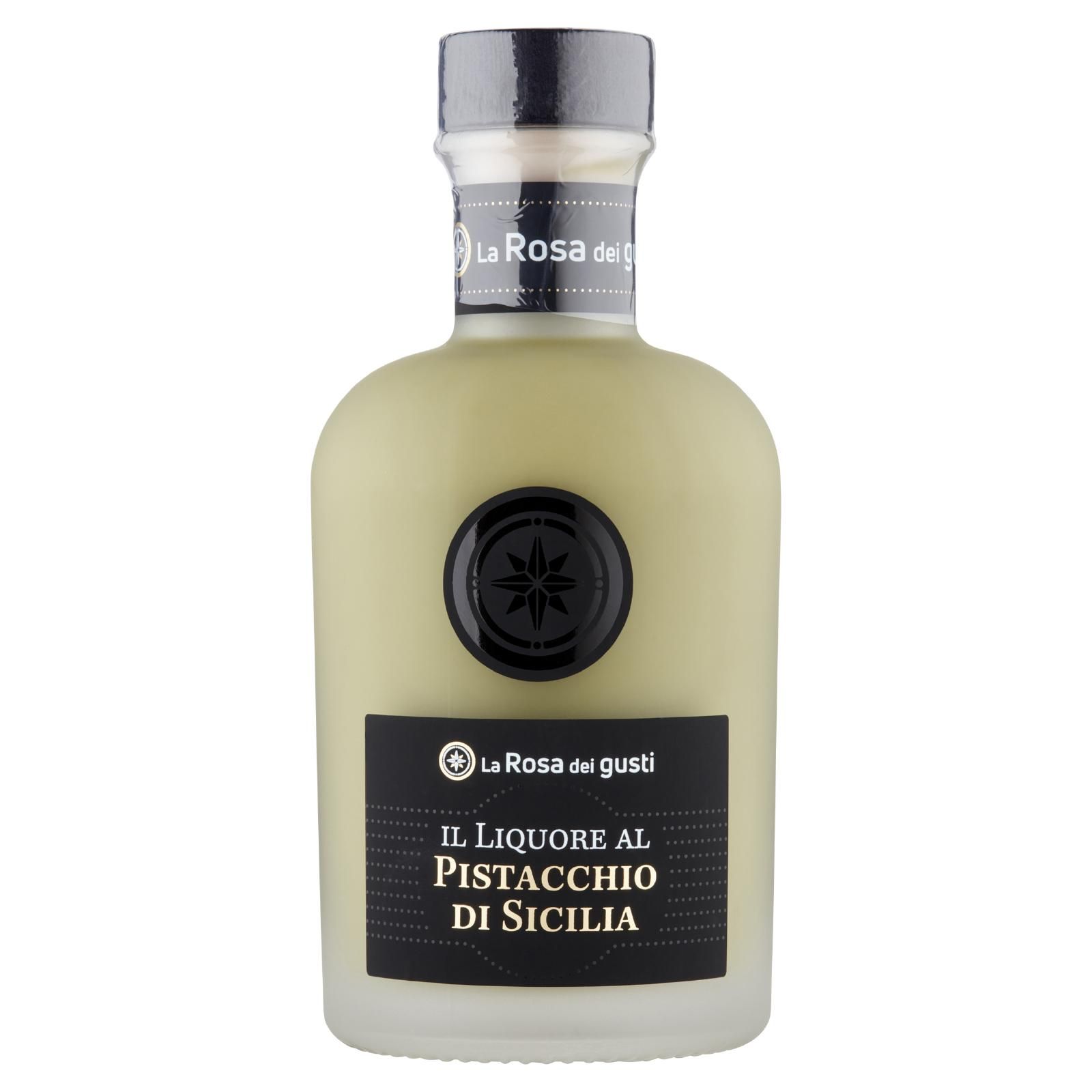La Rosa dei gusti il Liquore al Pistacchio di Sicilia 500 ml