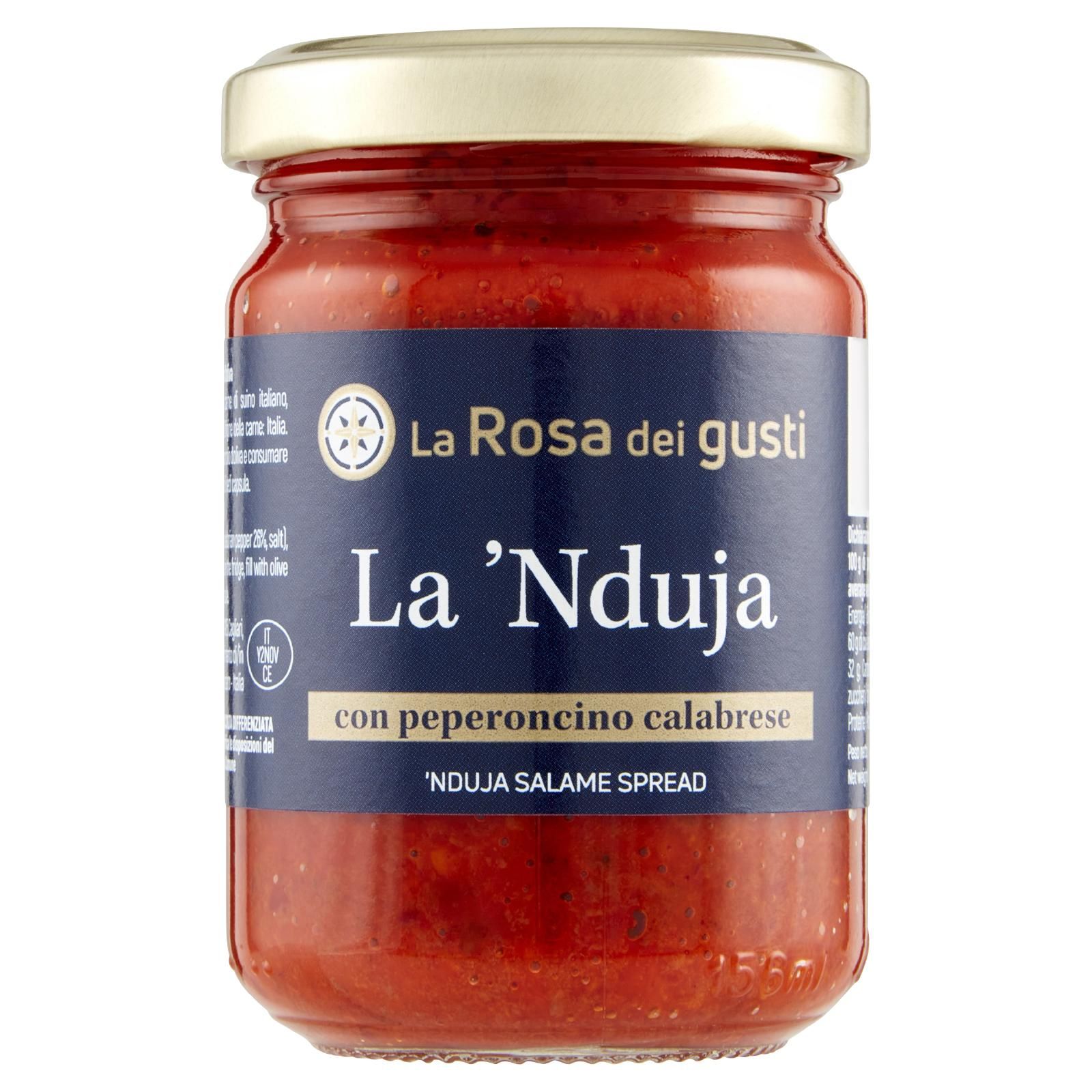 La Rosa dei gusti la 'Nduja 135 g