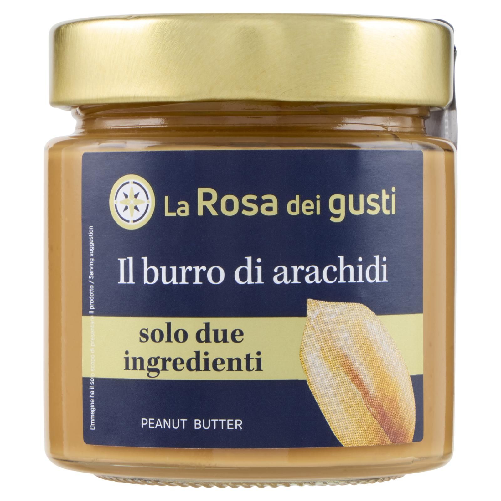 La Rosa dei gusti Il burro di arachidi 200 g