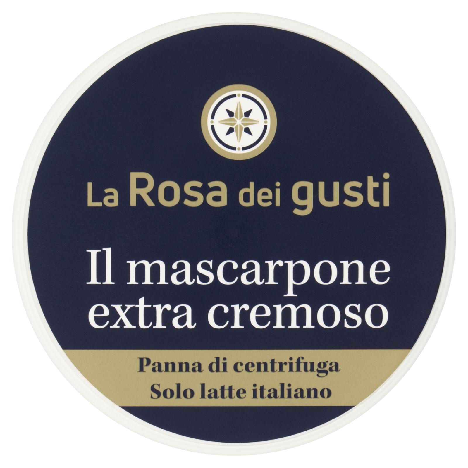 La Rosa dei gusti il mascarpone extra cremoso 250 g