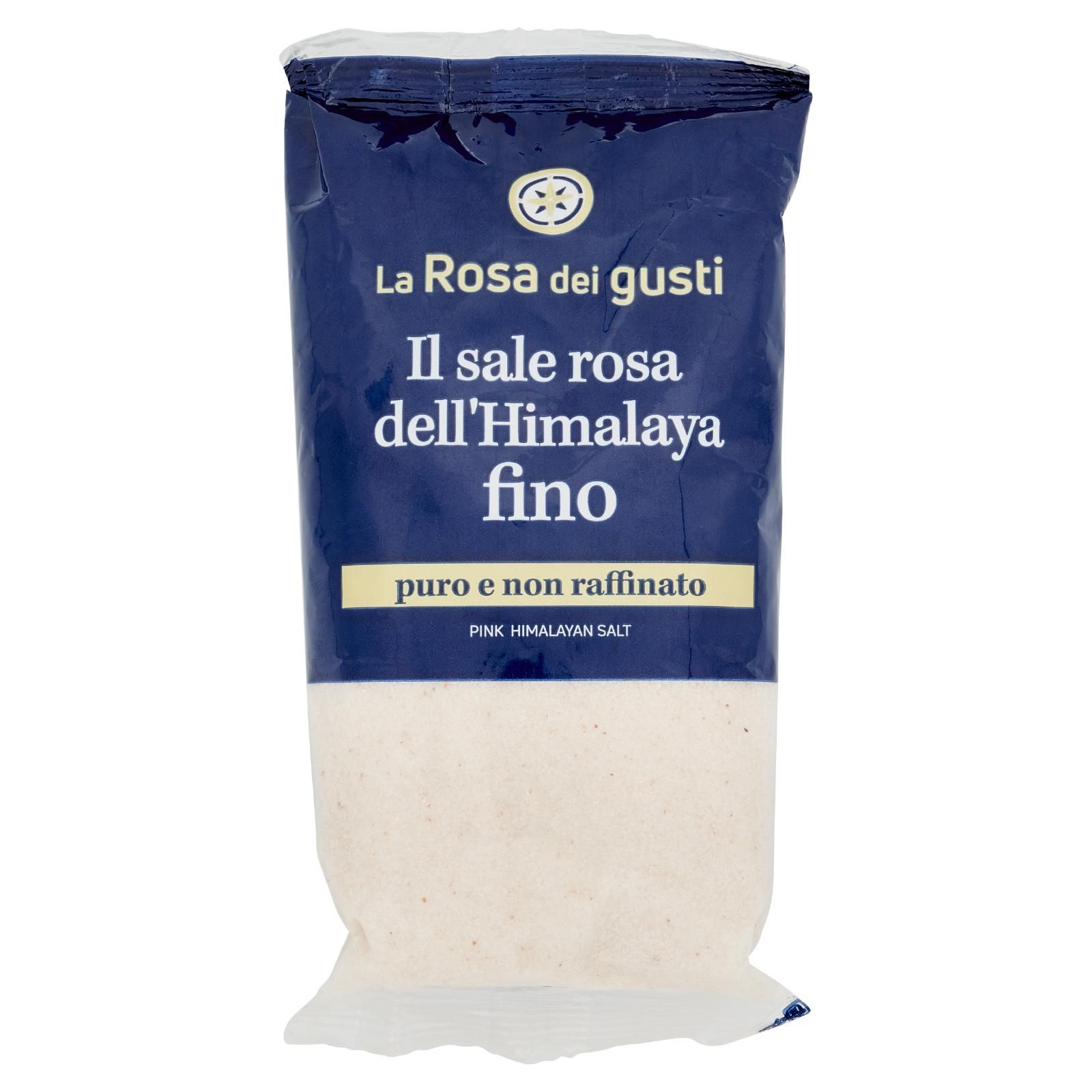 La Rosa dei gusti il sale rosa dell'Himalaya fino 500 g