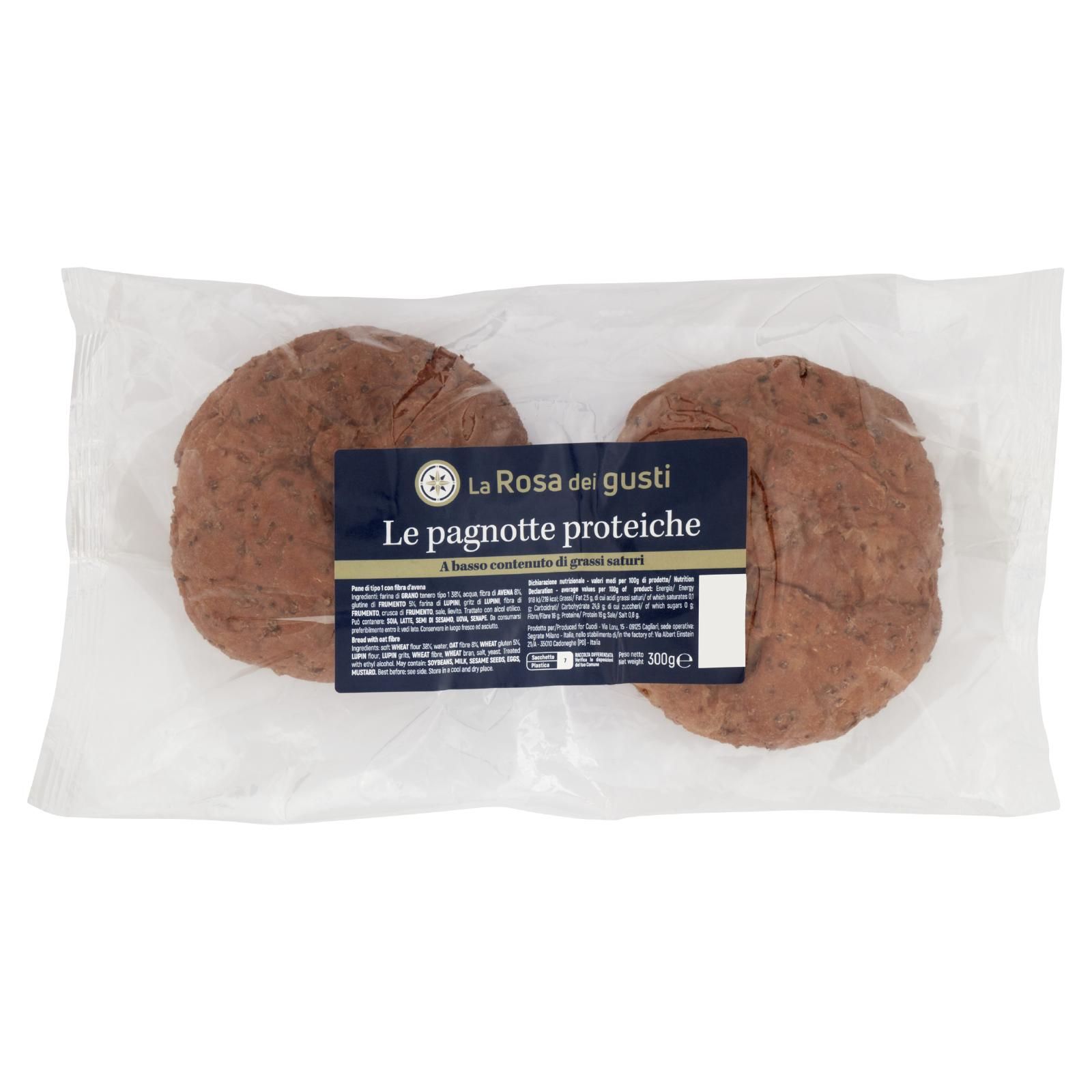 La Rosa dei gusti le pagnotte proteiche 300 g