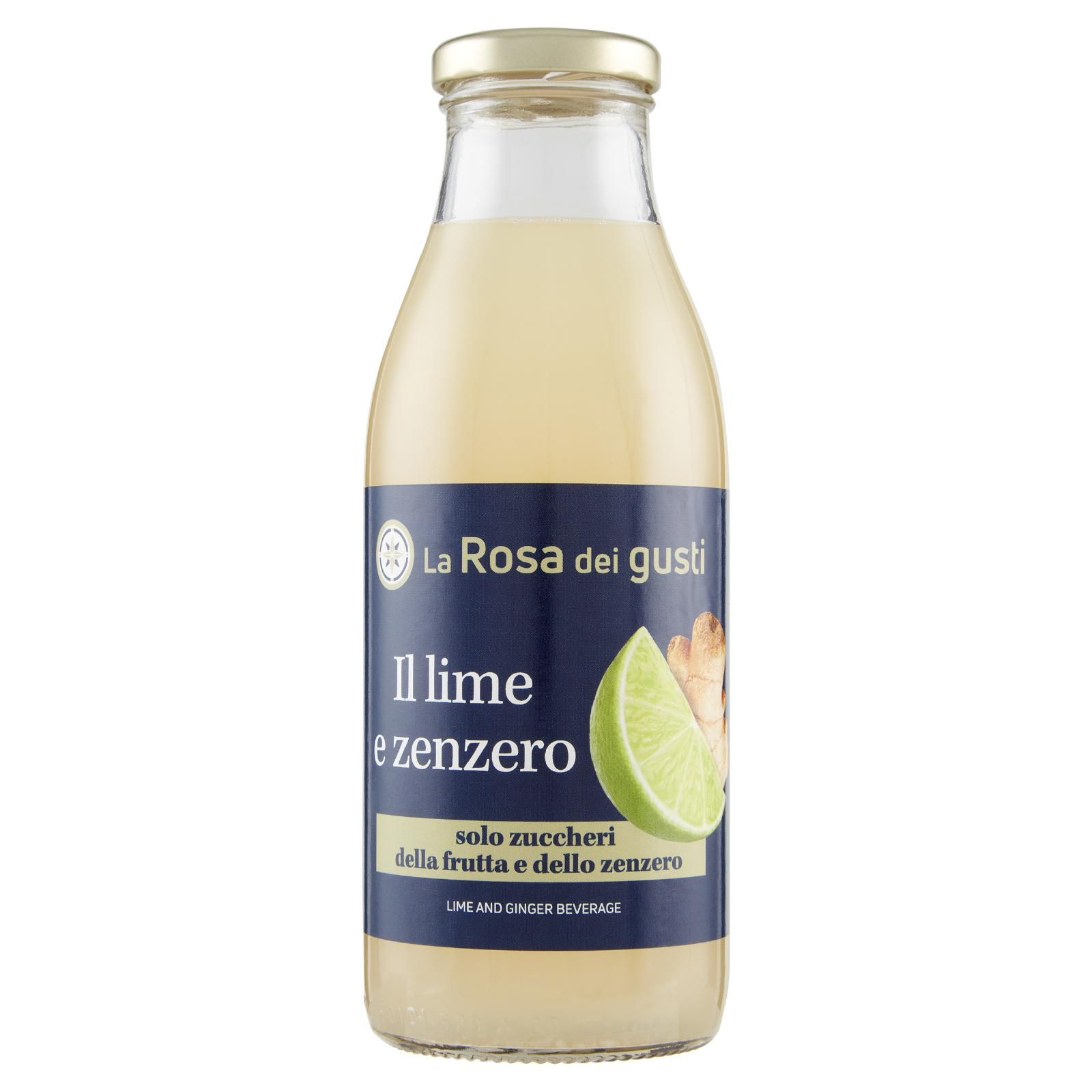 La Rosa dei gusti il lime e zenzero 500 ml