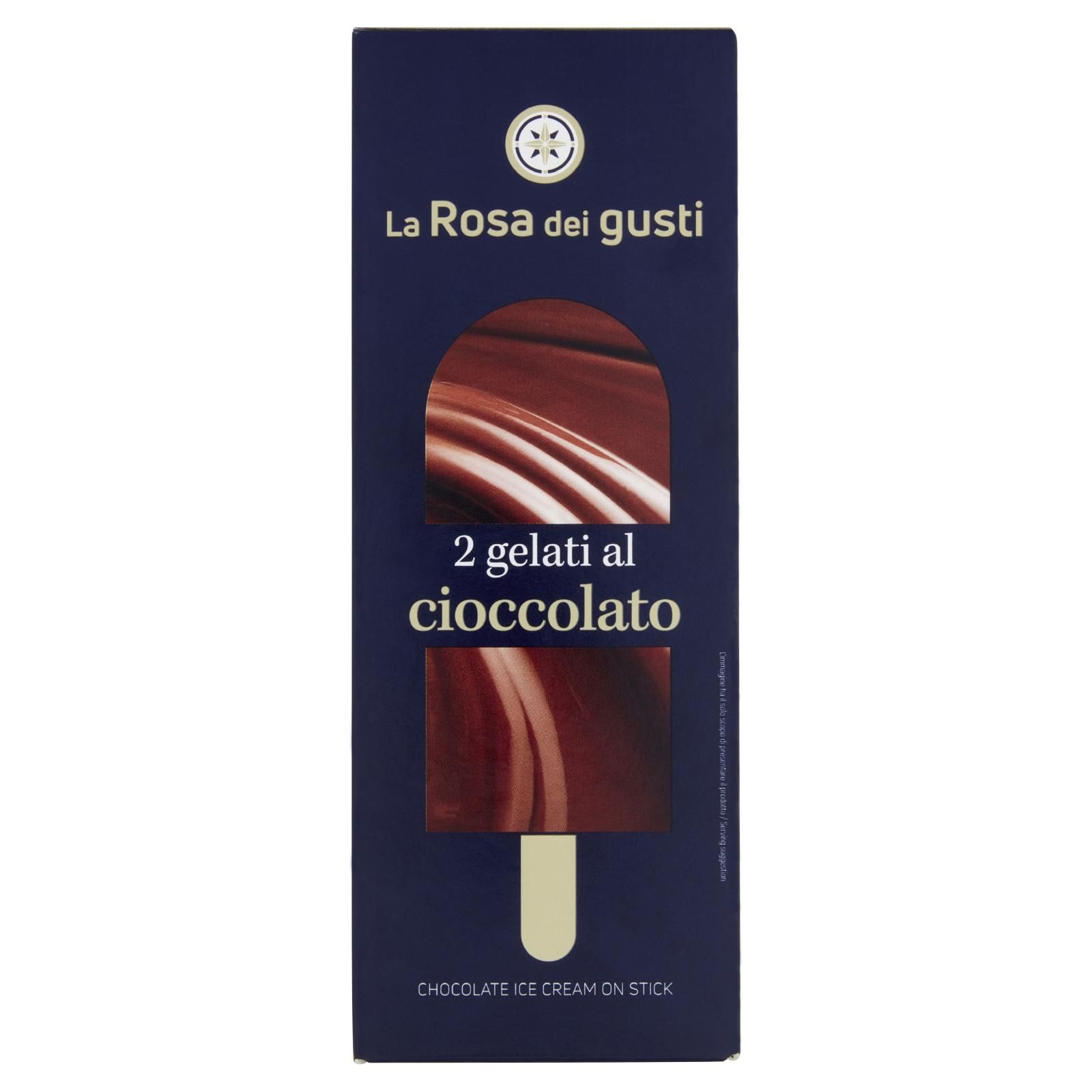 La Rosa dei gusti 2 gelati al cioccolato 2 x 70 g