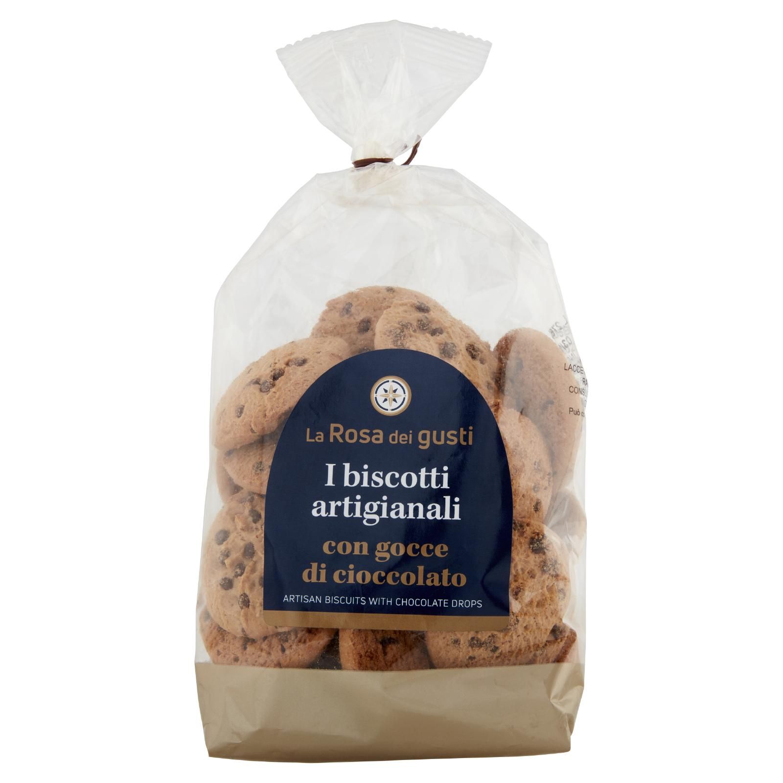 La Rosa dei gusti I biscotti artigianali con gocce di cioccolato 270 g
