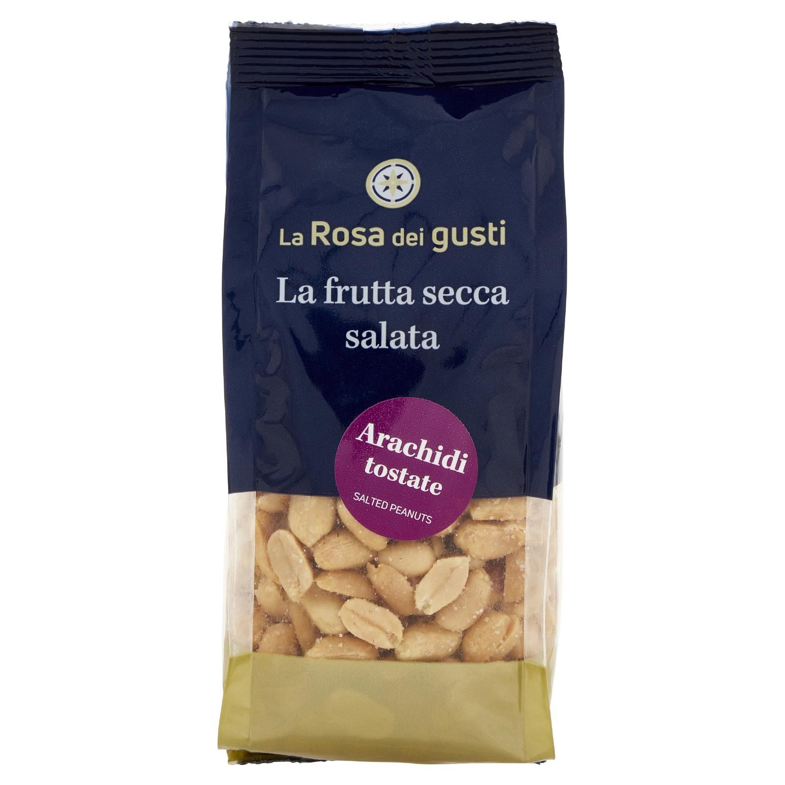 La Rosa dei gusti La frutta secca salata Arachidi tostate 200 g