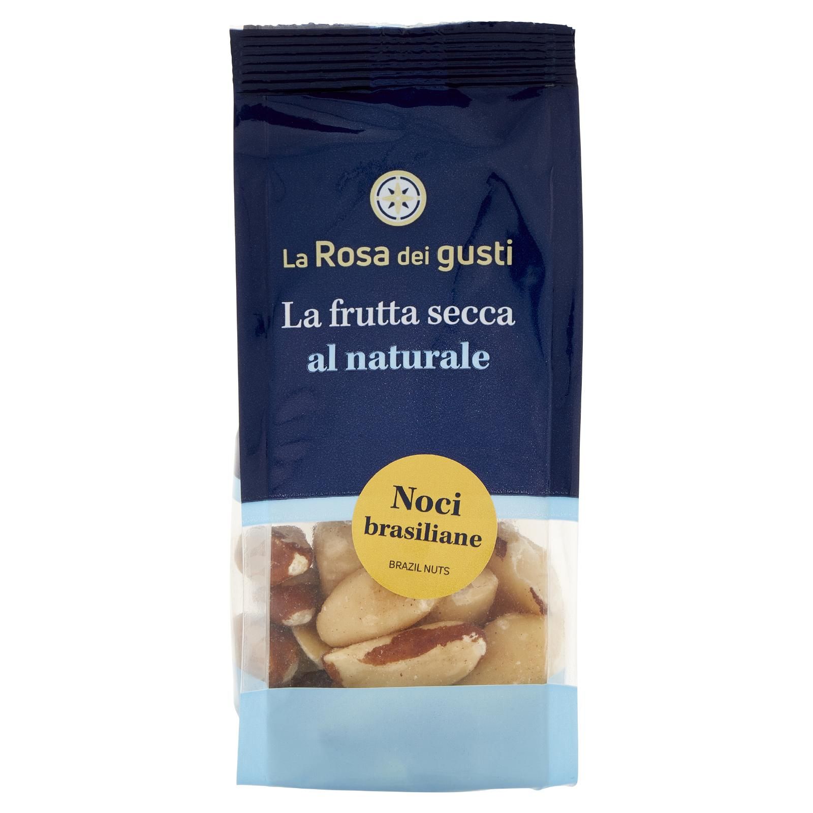 La Rosa dei gusti La frutta secca al naturale Noci brasiliane 80 g