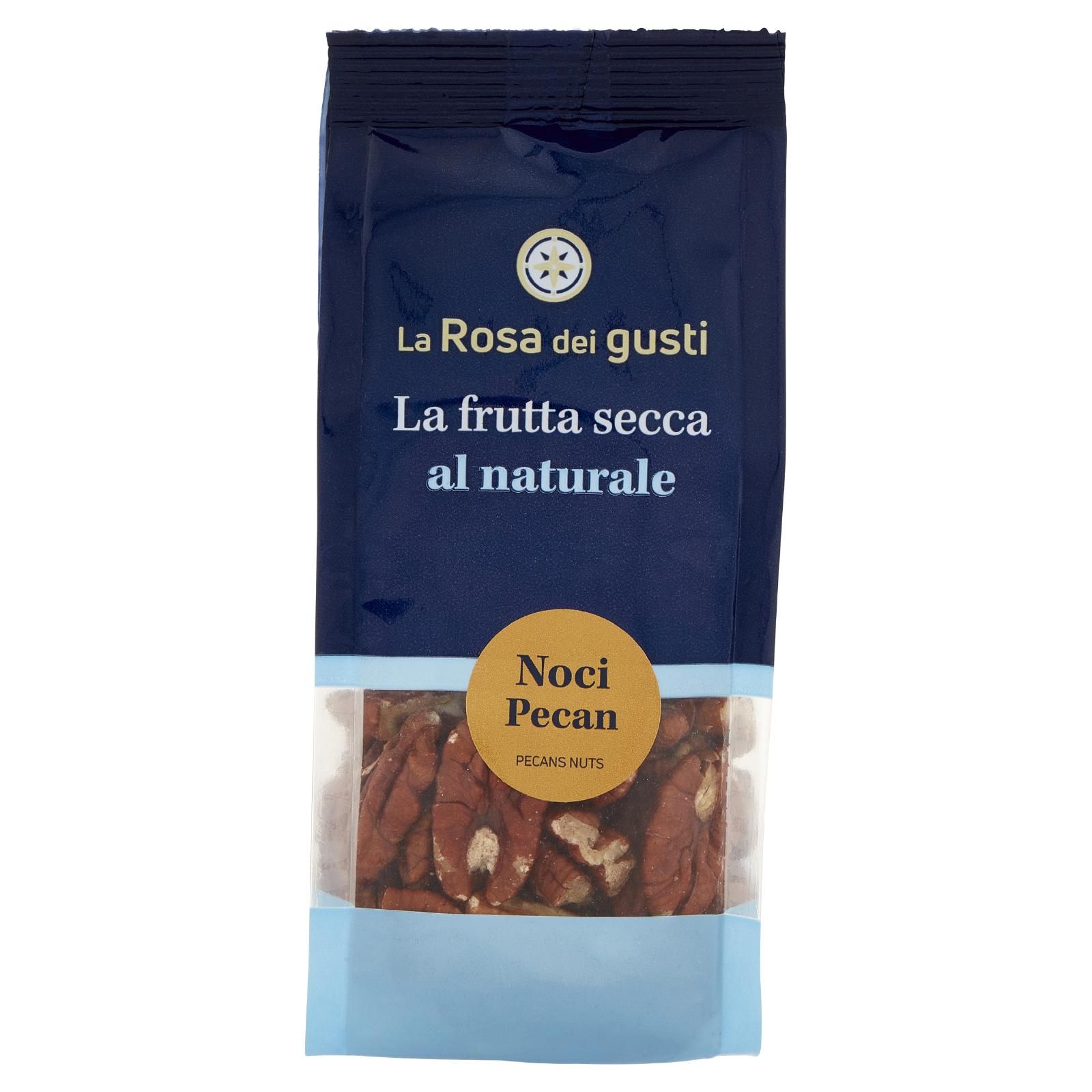 La Rosa dei gusti La frutta secca al naturale Noci Pecan 70 g