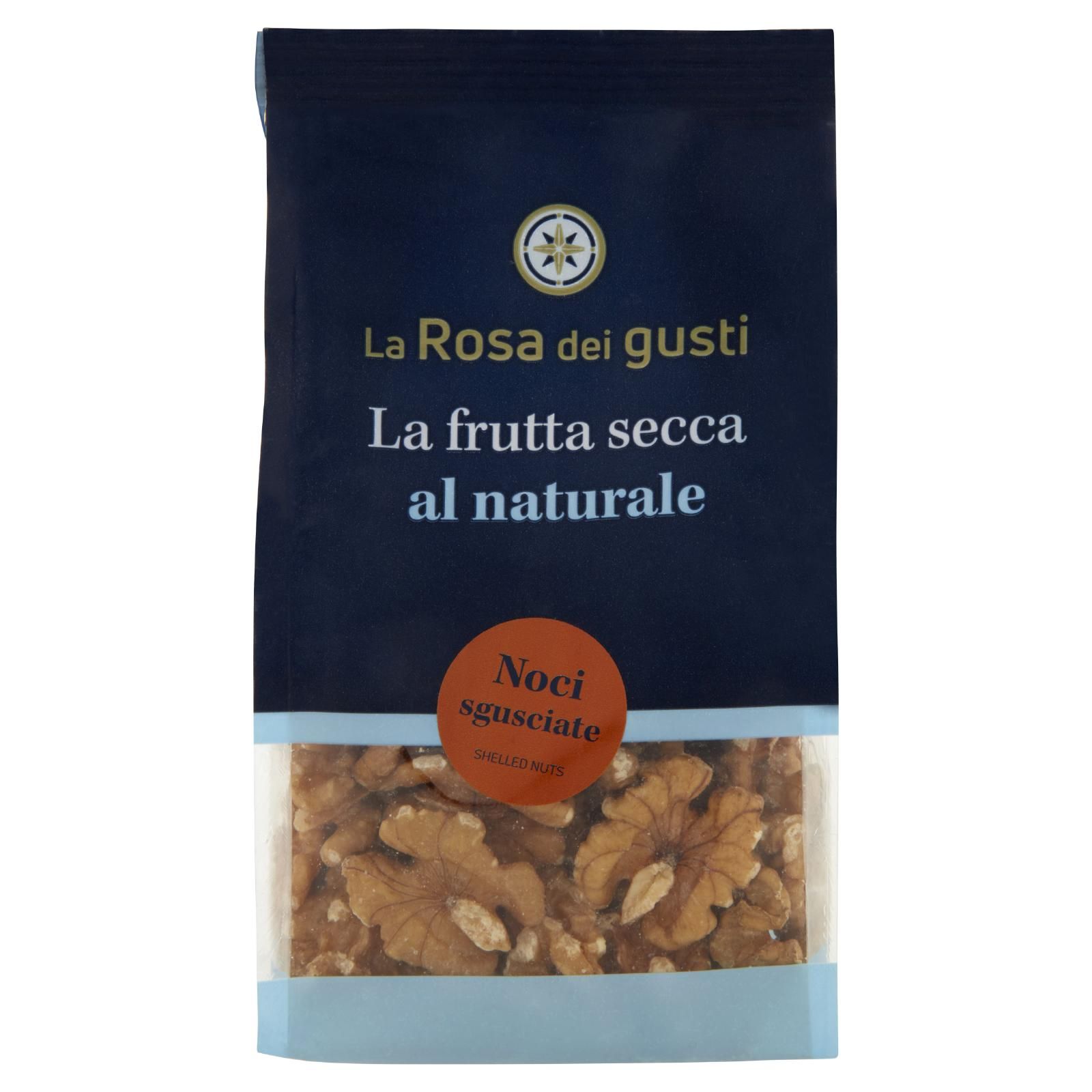La Rosa dei gusti La frutta secca al naturale Noci sgusciate 150 g