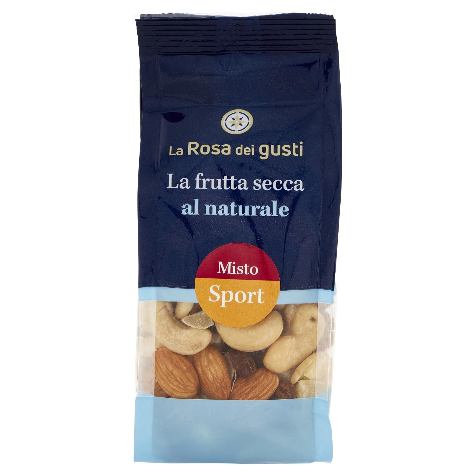 La Rosa dei gusti La frutta secca al naturale Misto Sport 150 g