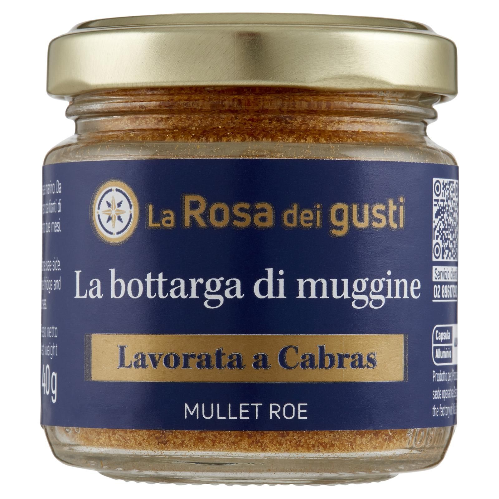La Rosa dei gusti La bottarga di muggine 40 g
