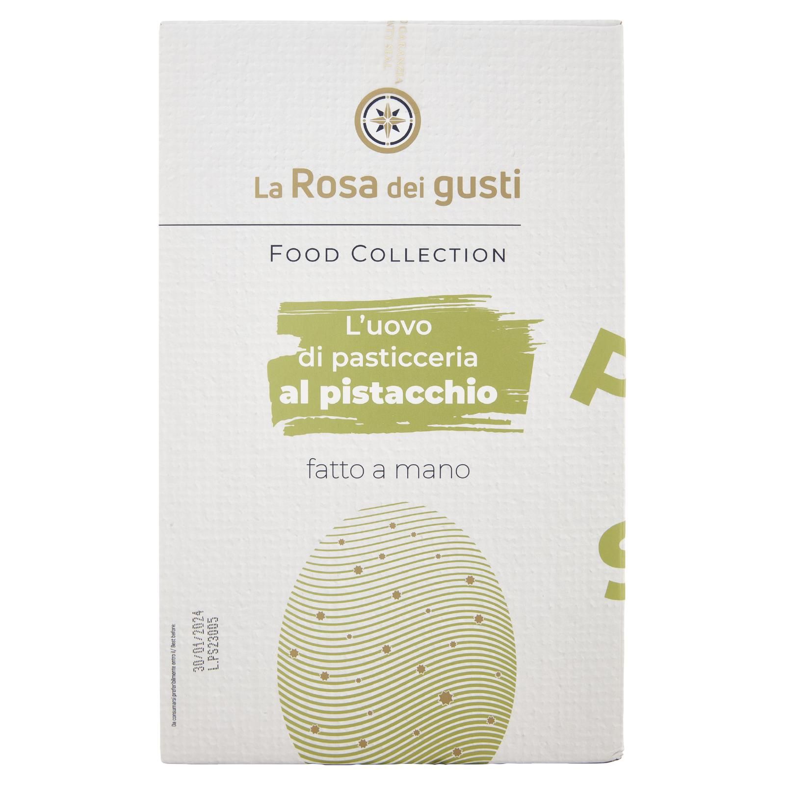 La Rosa dei gusti L'uovo di pasticceria al pistacchio 340 g