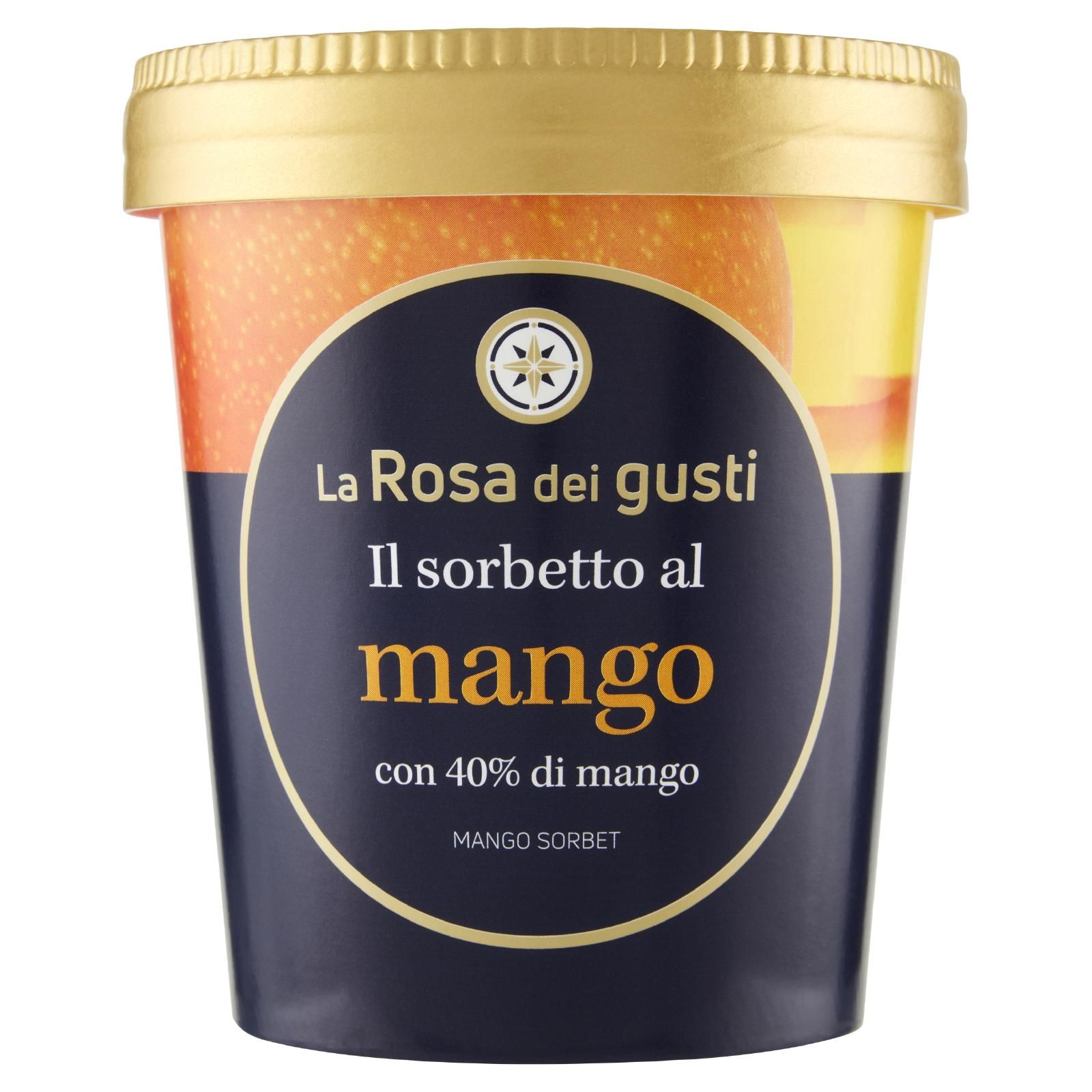 La Rosa dei gusti Il sorbetto al mango 320 g