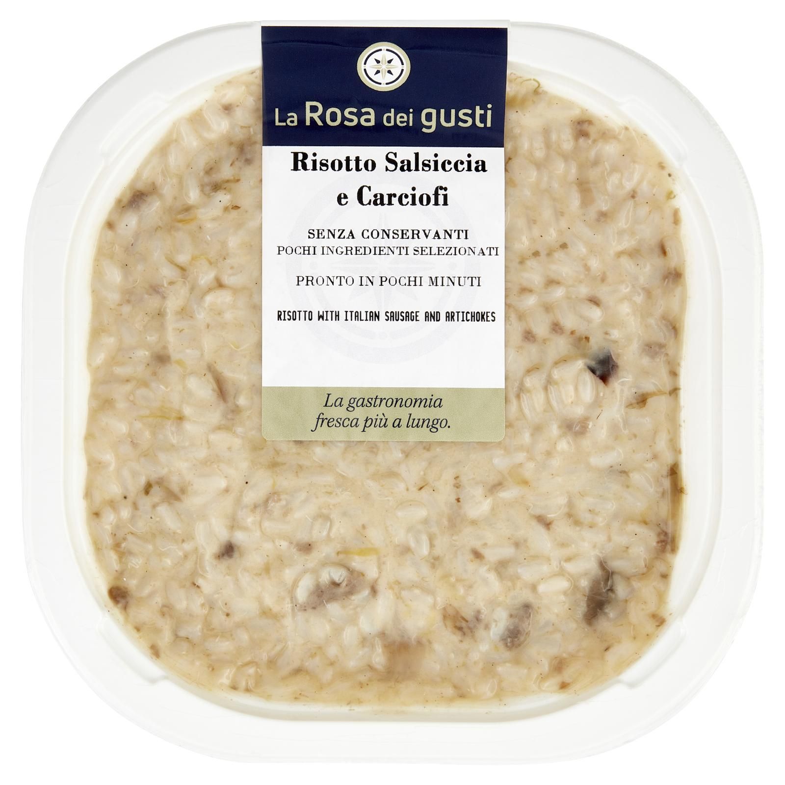 La Rosa dei gusti Risotto Salsiccia e Carciofi 0,250 kg