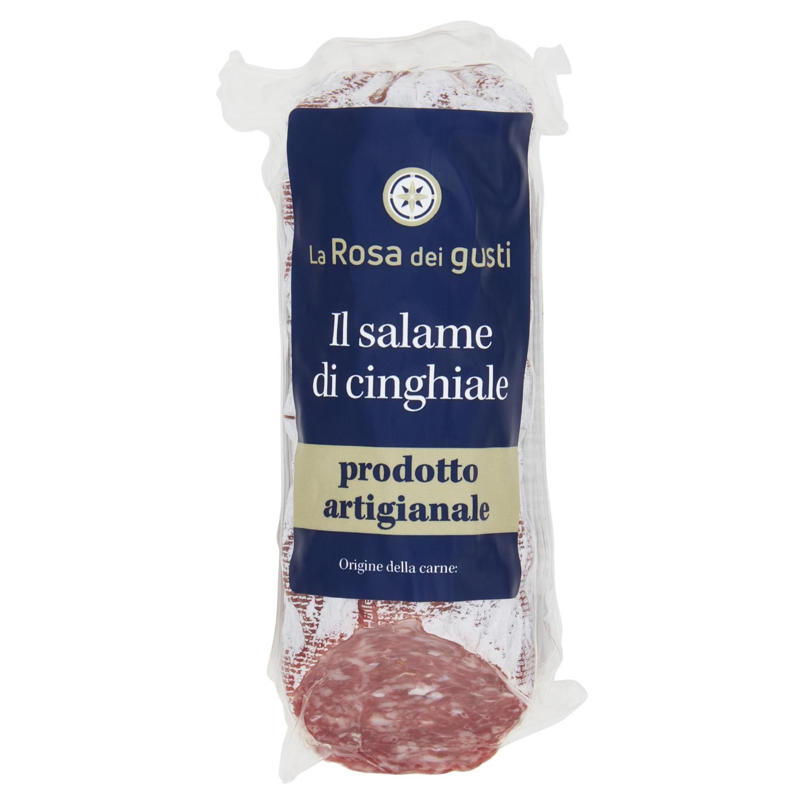 La Rosa dei gusti Il salame di cinghiale 170 g