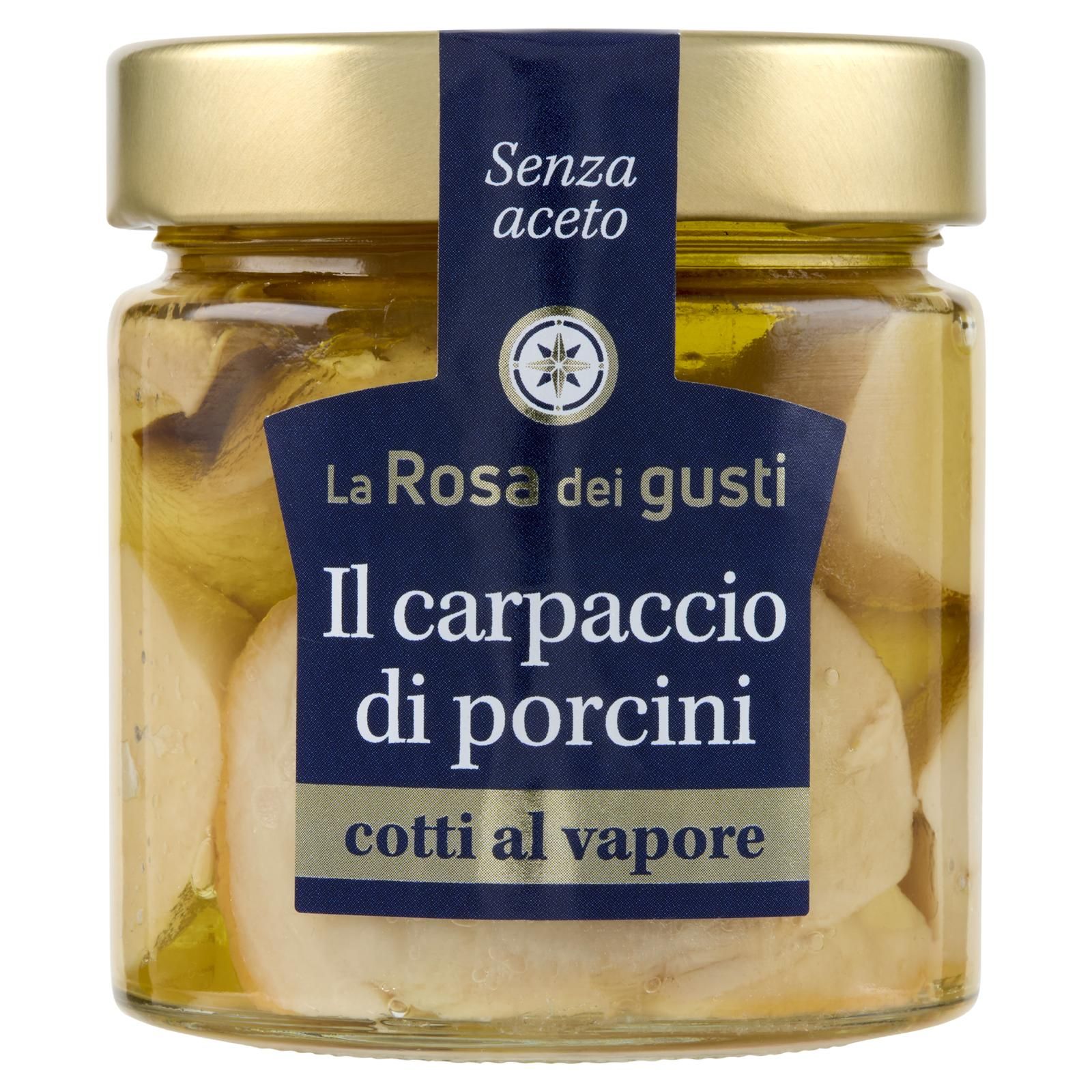 La Rosa dei gusti Il carpaccio di porcini 190 g