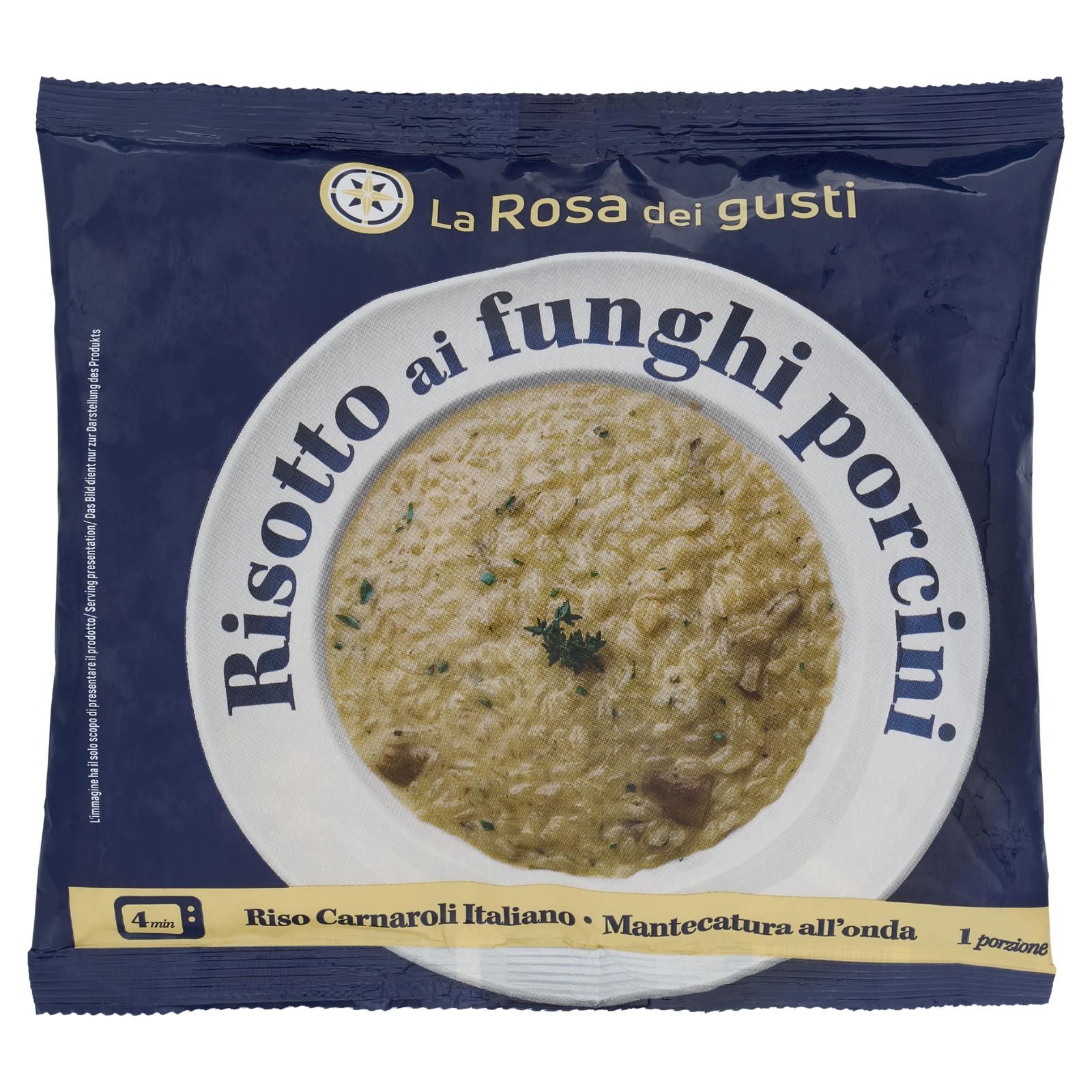 La Rosa dei gusti Risotto ai funghi porcini 300 g