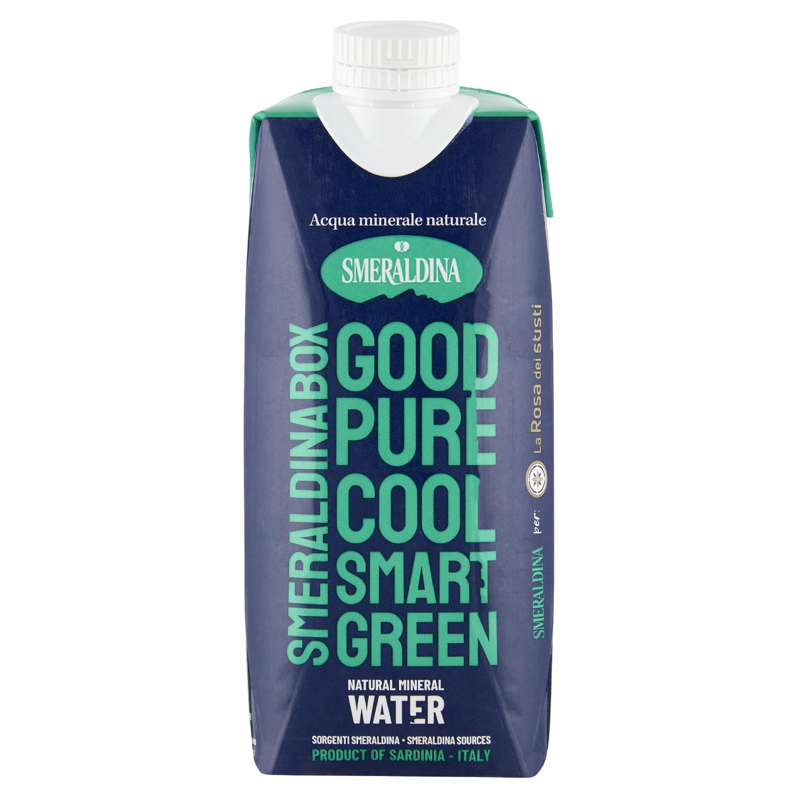 La Rosa dei gusti Acqua minerale naturale Smeraldina 500 ml