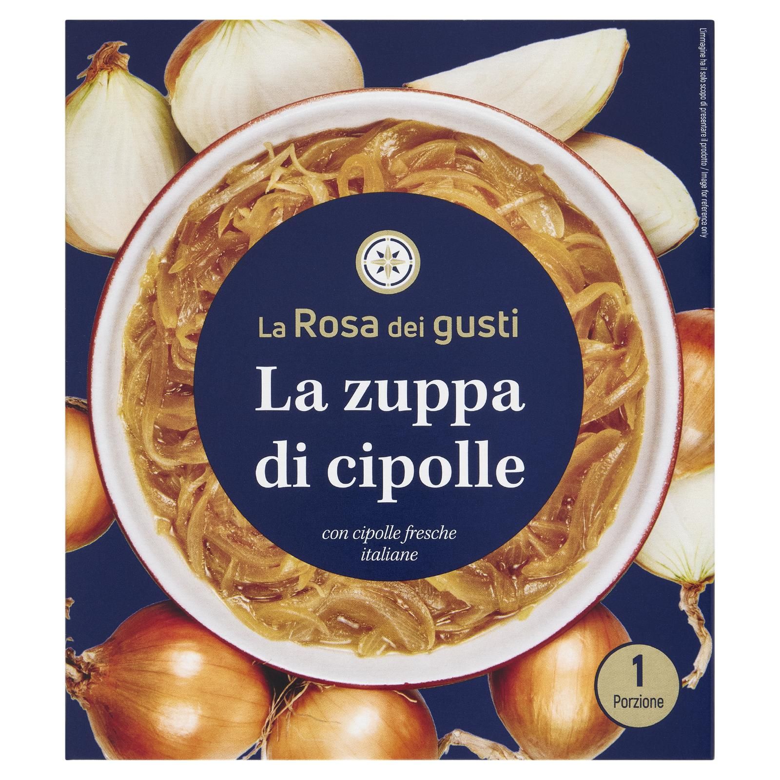 La Rosa dei gusti La zuppa di cipolle 350 g