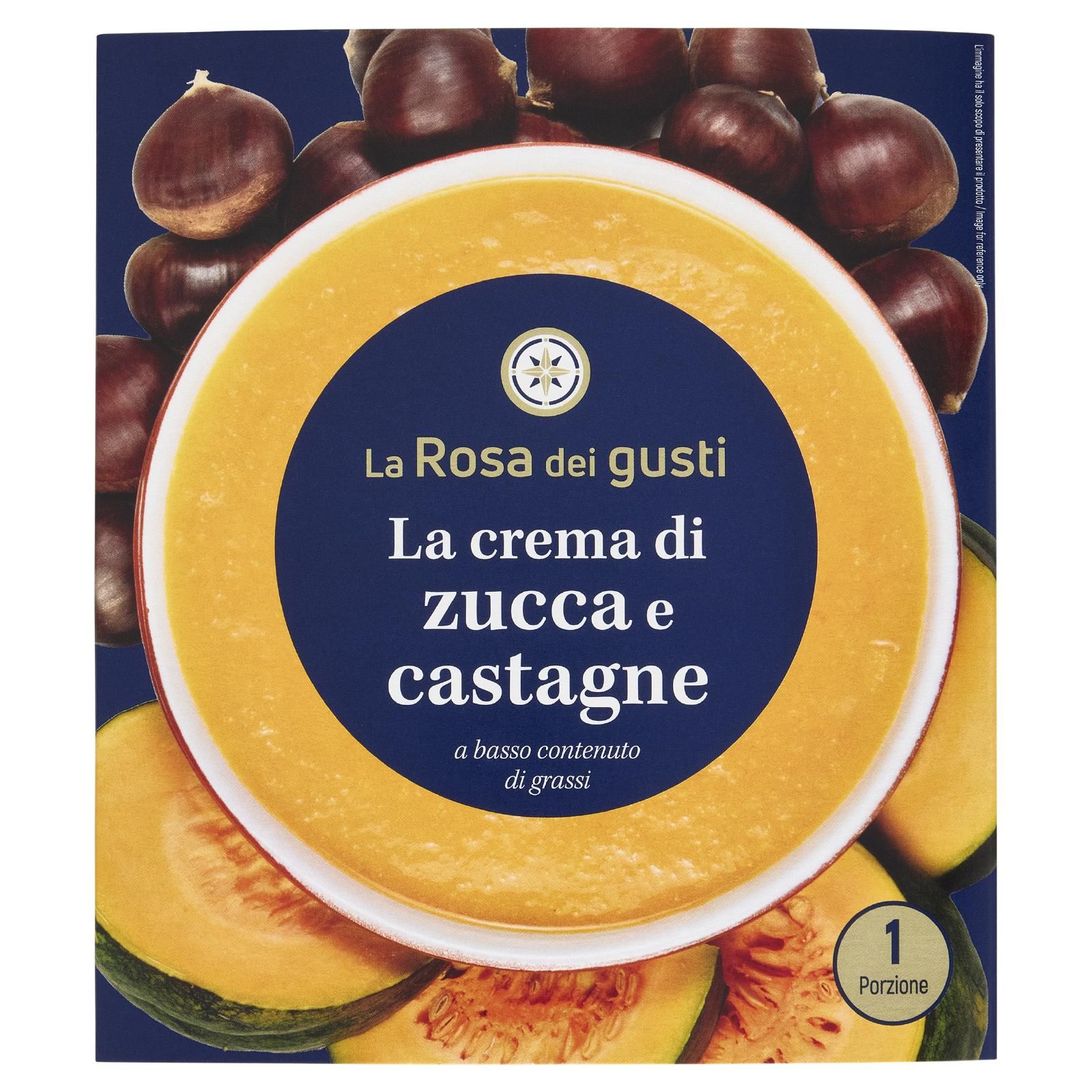 La Rosa dei gusti La crema di zucca e castagne 300 g