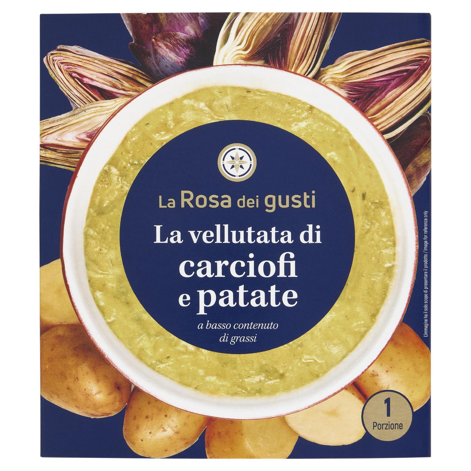 La Rosa dei gusti La vellutata di carciofi e patate 350 g