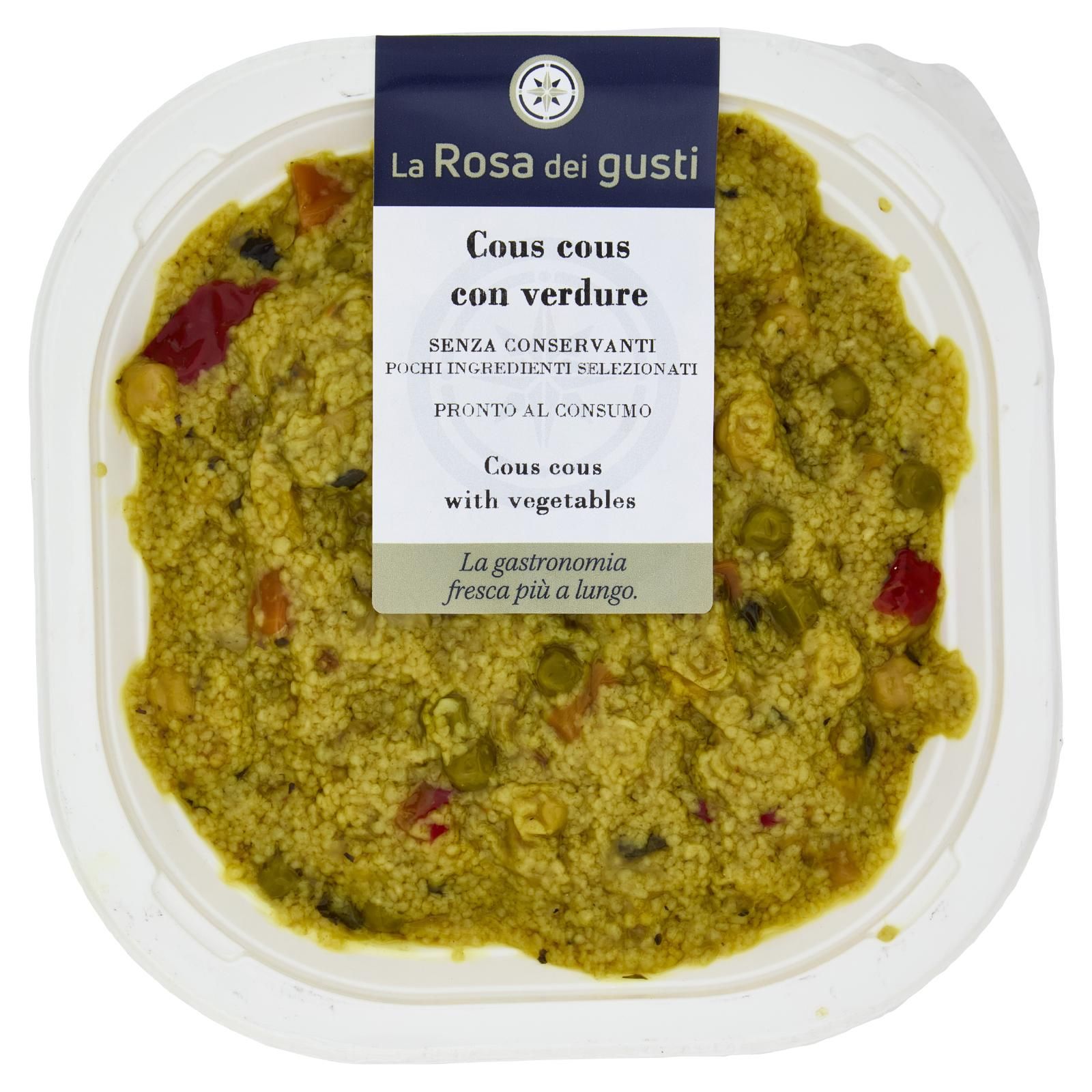 La Rosa dei gusti Cous cous con verdure 0,250 kg