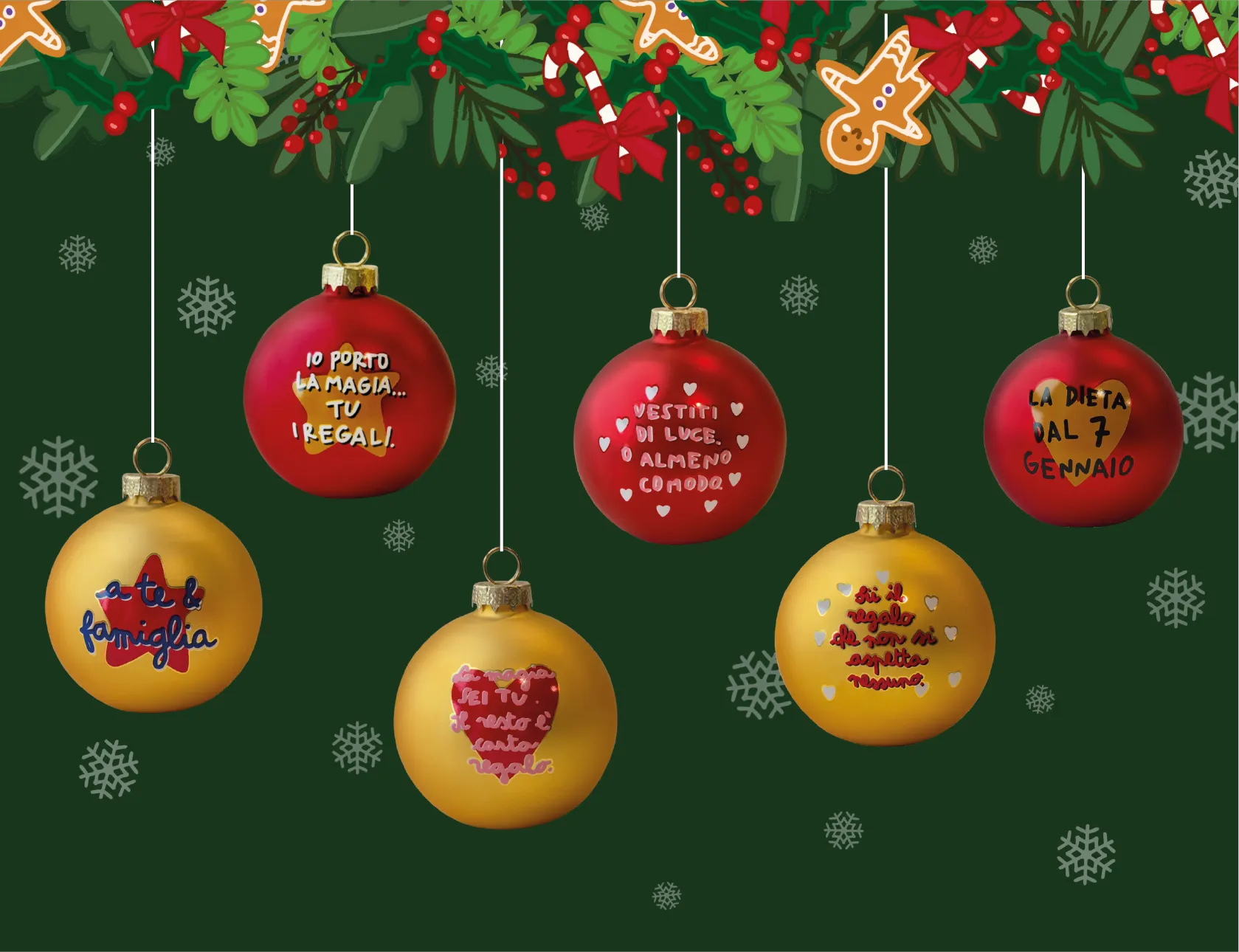 In esclusiva da CRAI, le palline natalizie firmate Lala Design